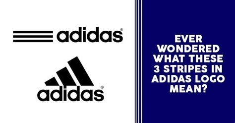 adidas three stripes meaning